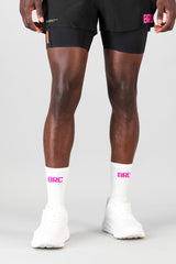BRC Pro Sock - White & Pink
