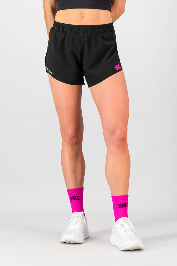 SprintRacer Women's Run Short - Black