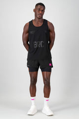 SprintRacer Men's 2-in-1 Pro Short - Black