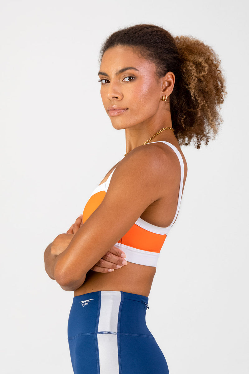 Burnt x You Sports Bra - Orange