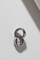 Huggies Earrings - Silver