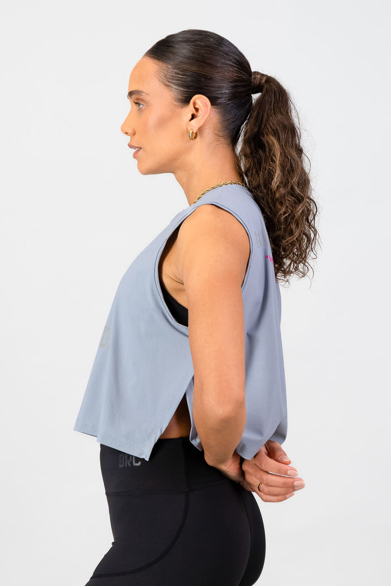 AeroFlow CPT Women's Race Tank - Grey