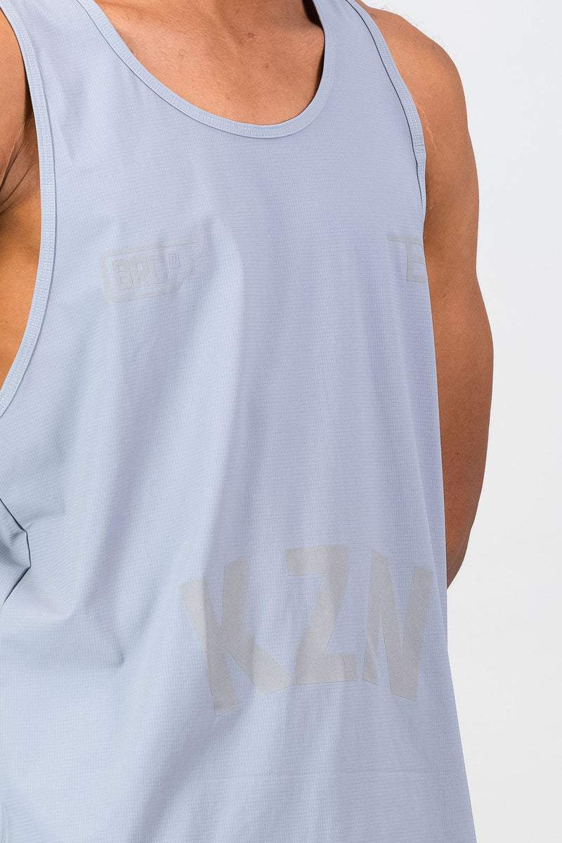 AeroFlow KZN Men's Race Tank - Grey
