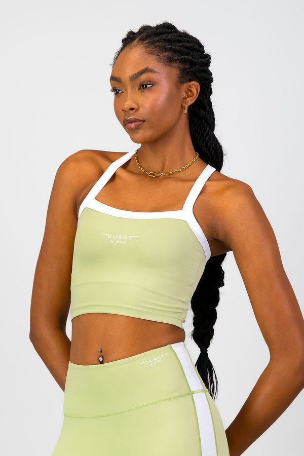 Burnt x You Supportive Tank - Aloe