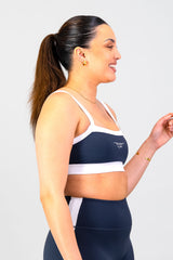 Burnt x You Sports Bra - Ash