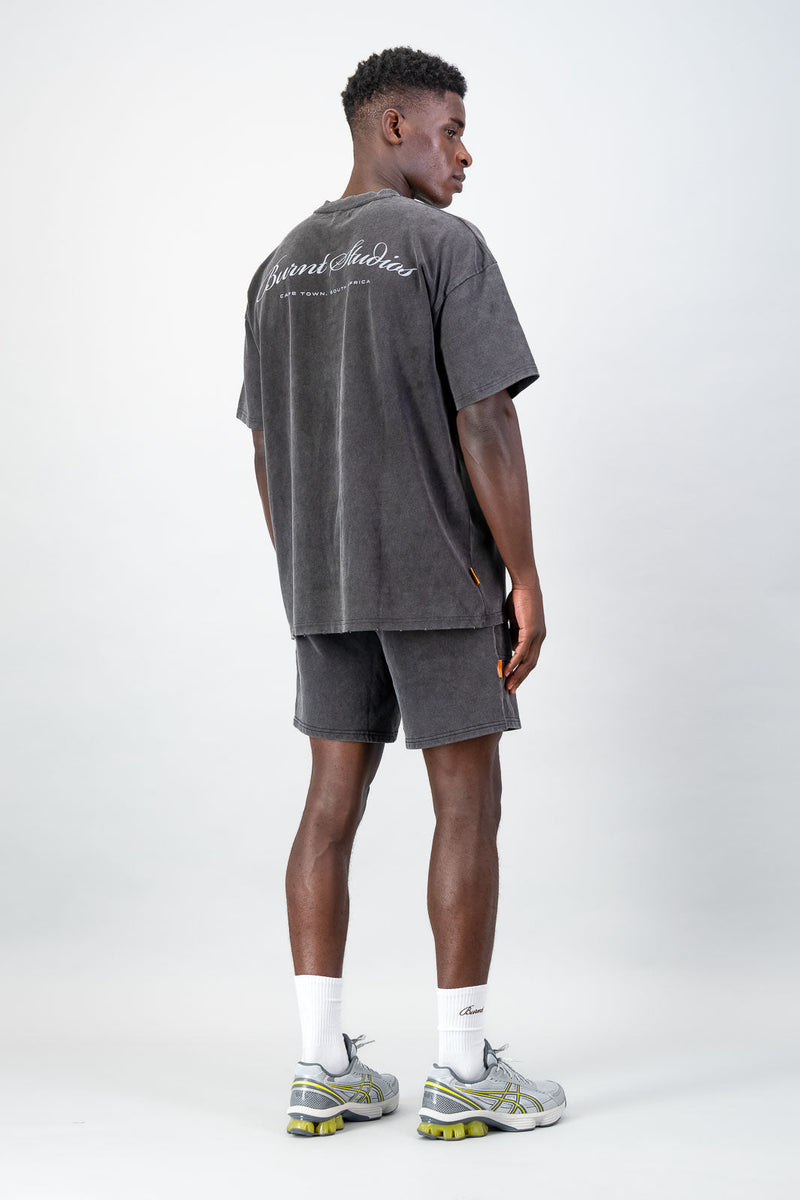 Ultra Heavy Oversized Tee - Acid Black
