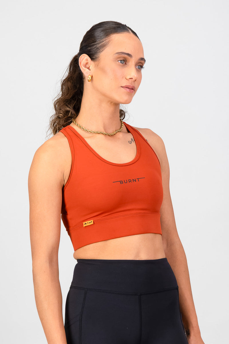 Momentum Sports Bra - Terracotta
