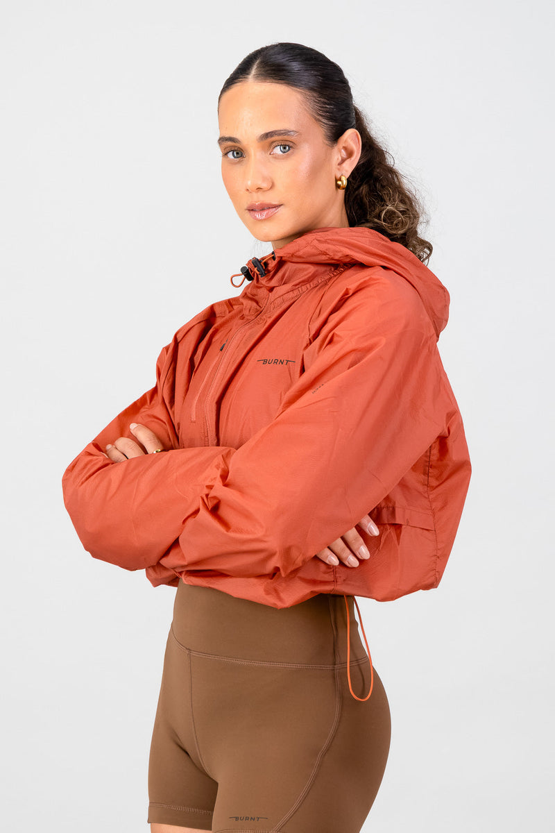 Women's Lightweight Jacket - Terracotta