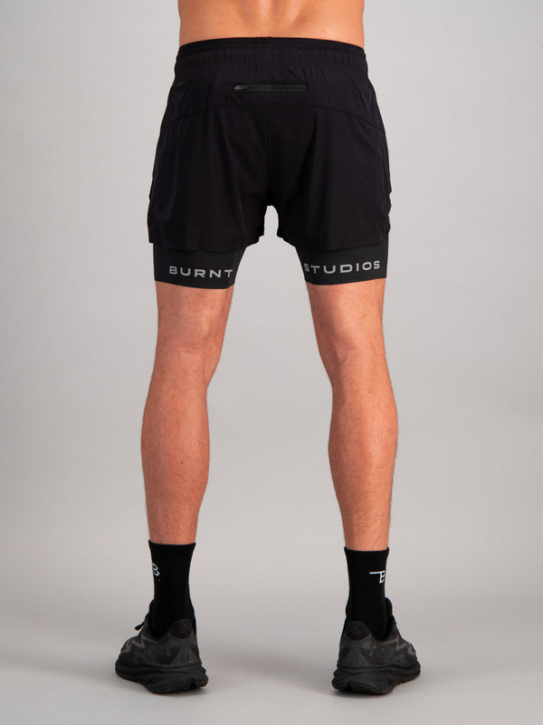 Fundamental Energy 2-in-1 Short - Black