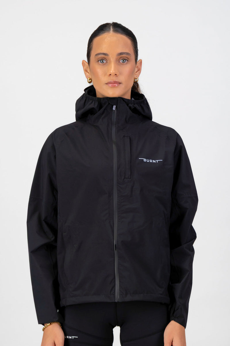 Essential Women's Waterproof Jacket - Black