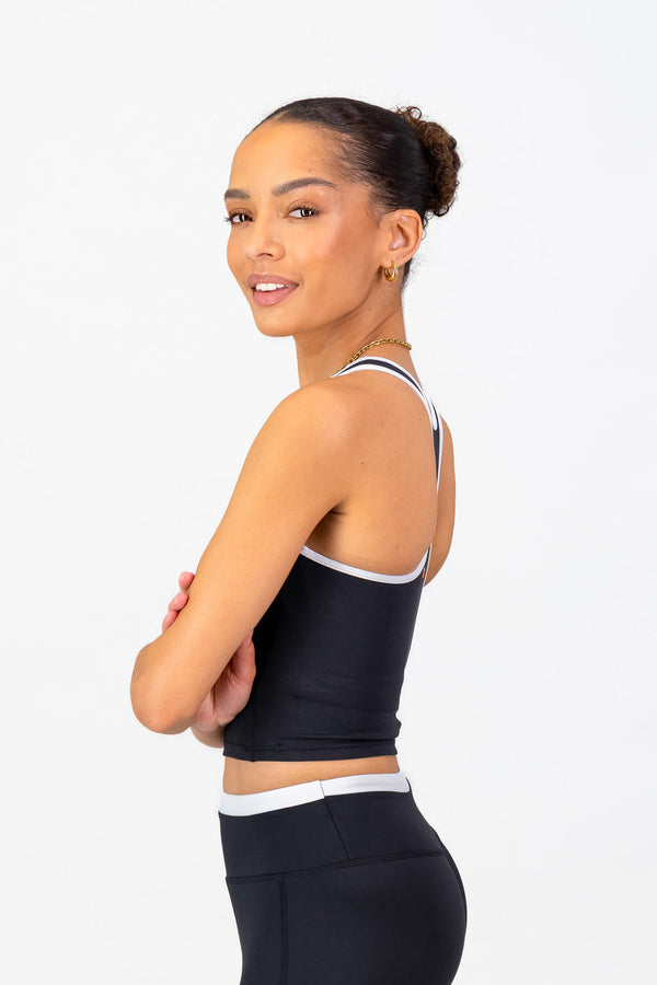 Lisbon Supportive Tank - Black